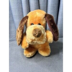 VTG MTY International Puppy Dog Plush Floppy Ears Carnival Stuffed Animal Toy